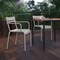 Flash Furniture Silver All-Weather Steel Dining Chair, 2PK 2-XU-CH-10318-ARM-SIL-GG - alternate 3